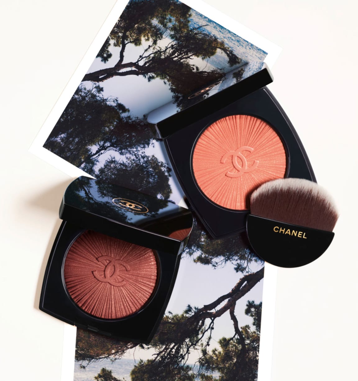 最低価格の CHANEL ブラッシュ ルミエール ペッシュ ロゼ 