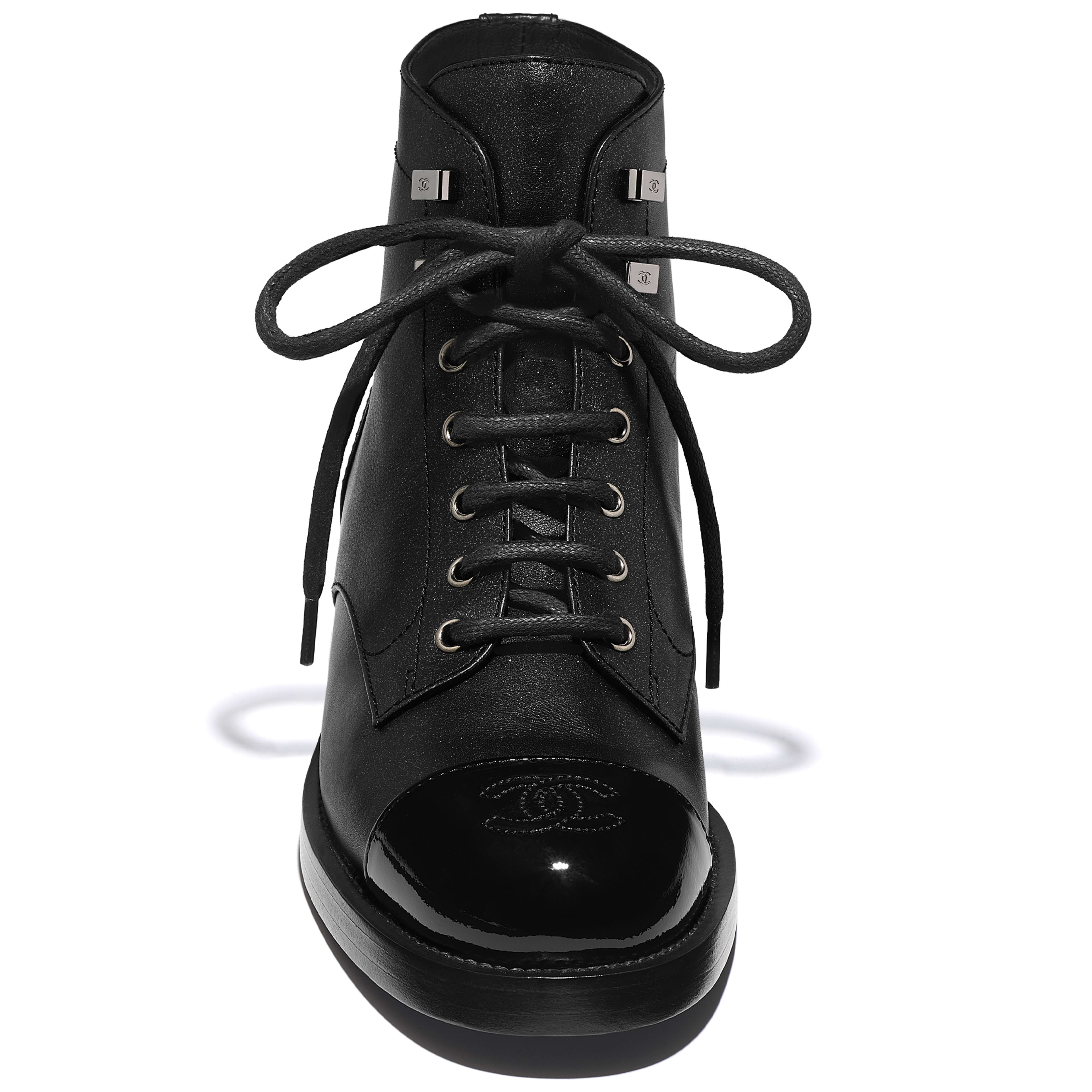 chanel hiking boots