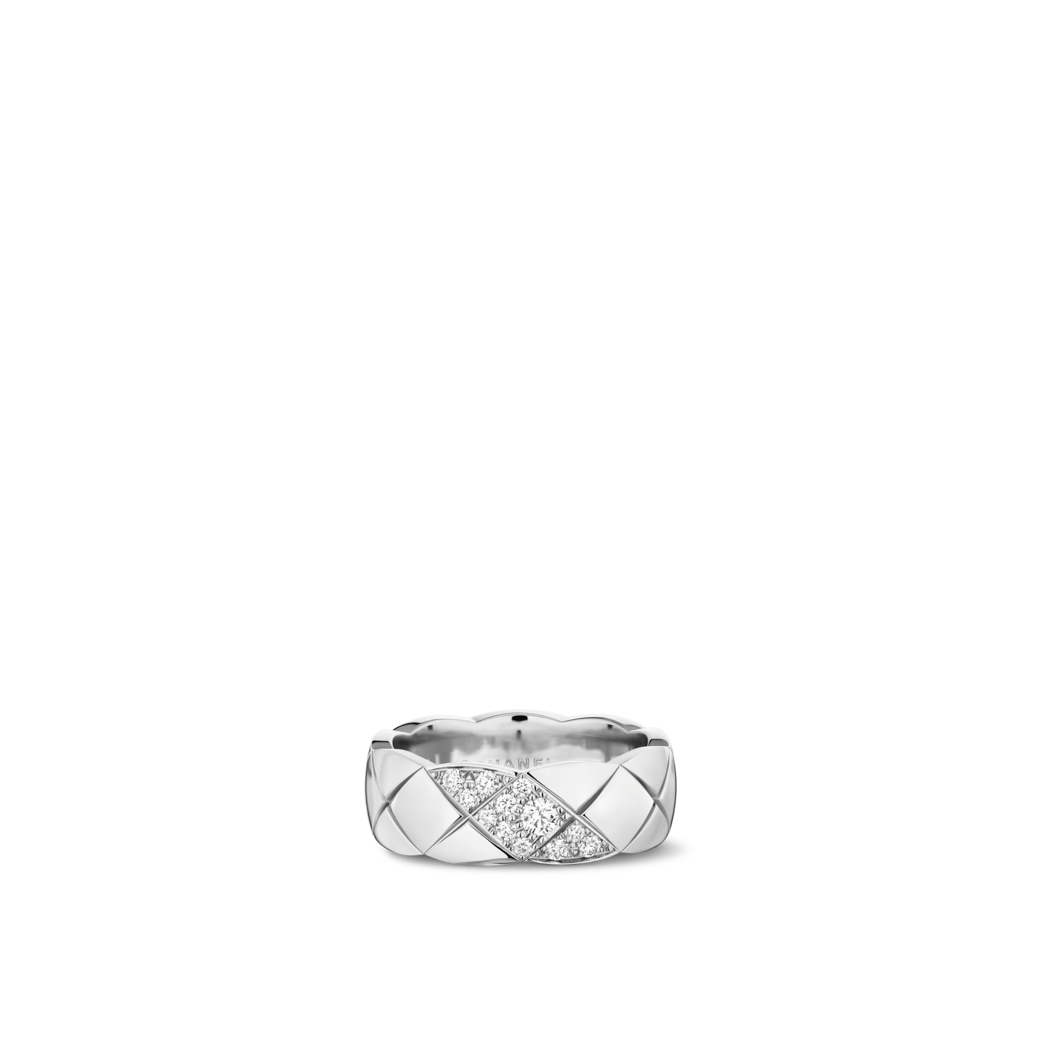 ココ クラッシュ コレクション リング - ホワイトゴールド