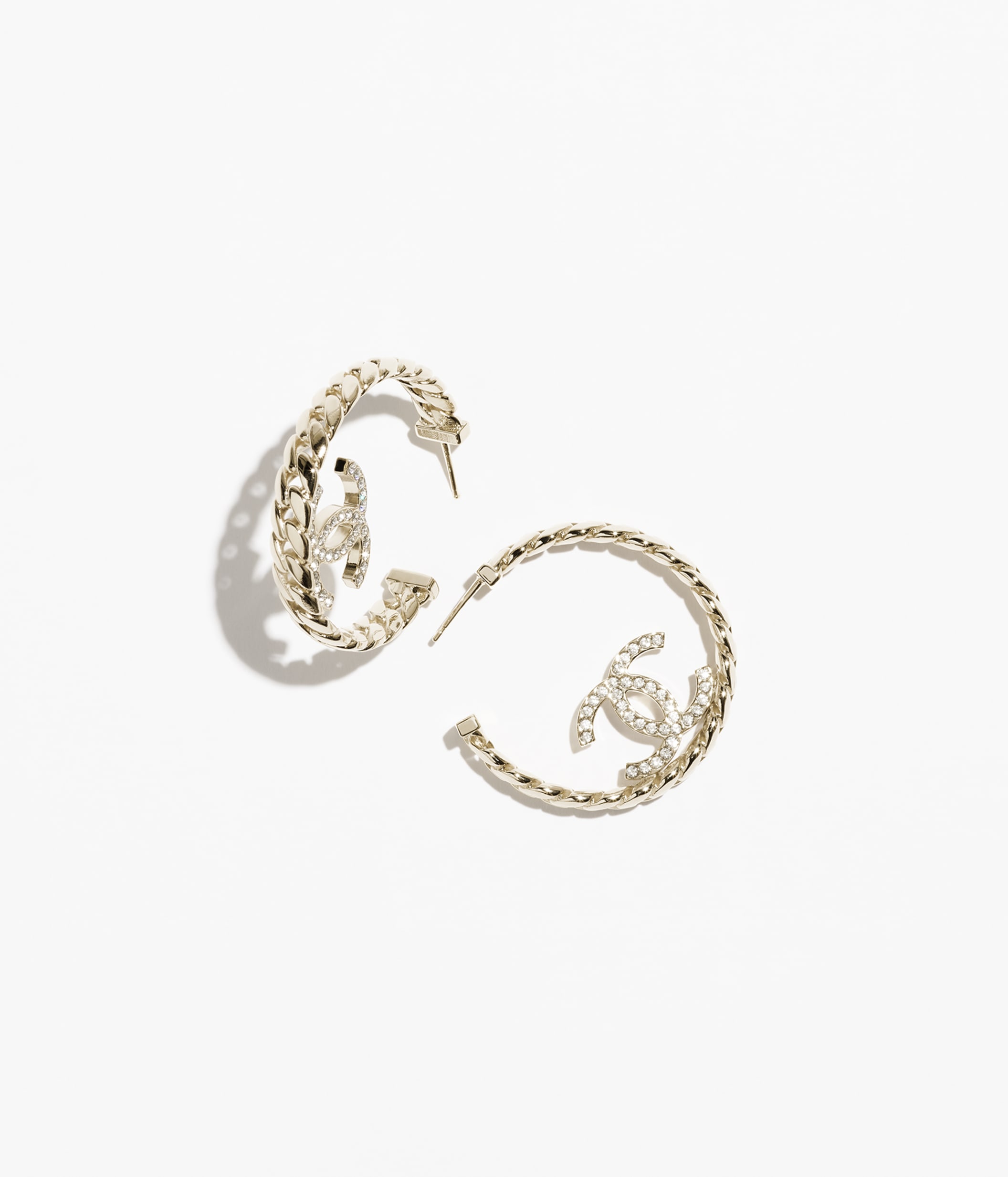 White metal new arrivals earrings