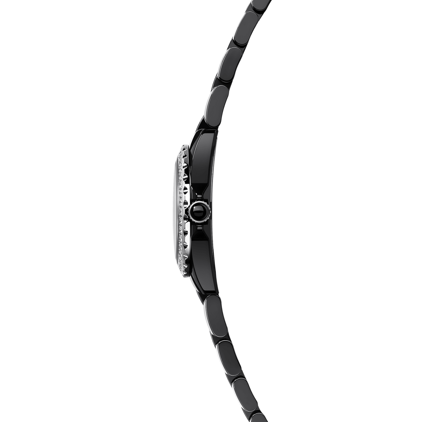 J12 Watch, 29 mm Black Ceramic & Steel - H2571 | CHANEL