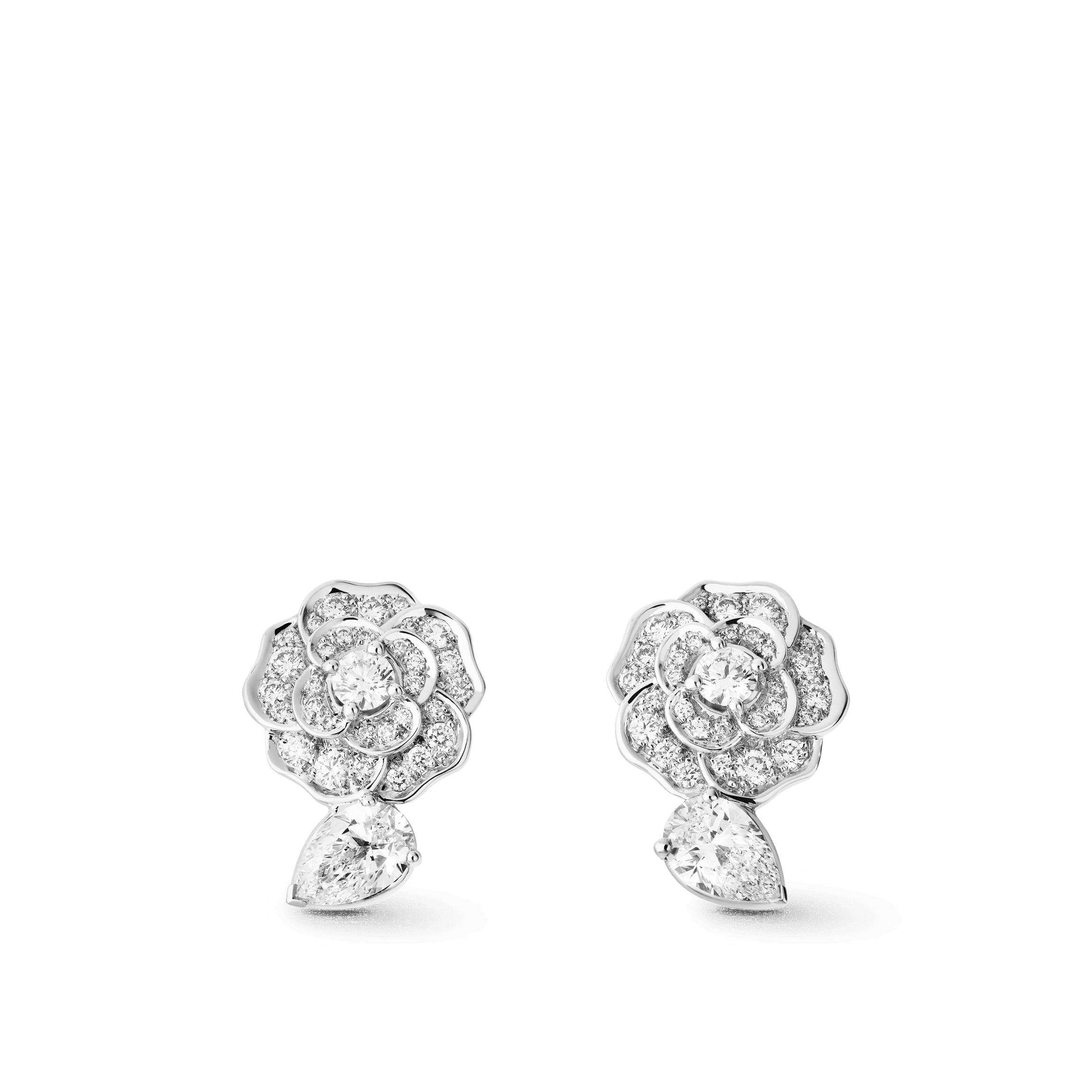 Chanel Fil de Camelia Earrings