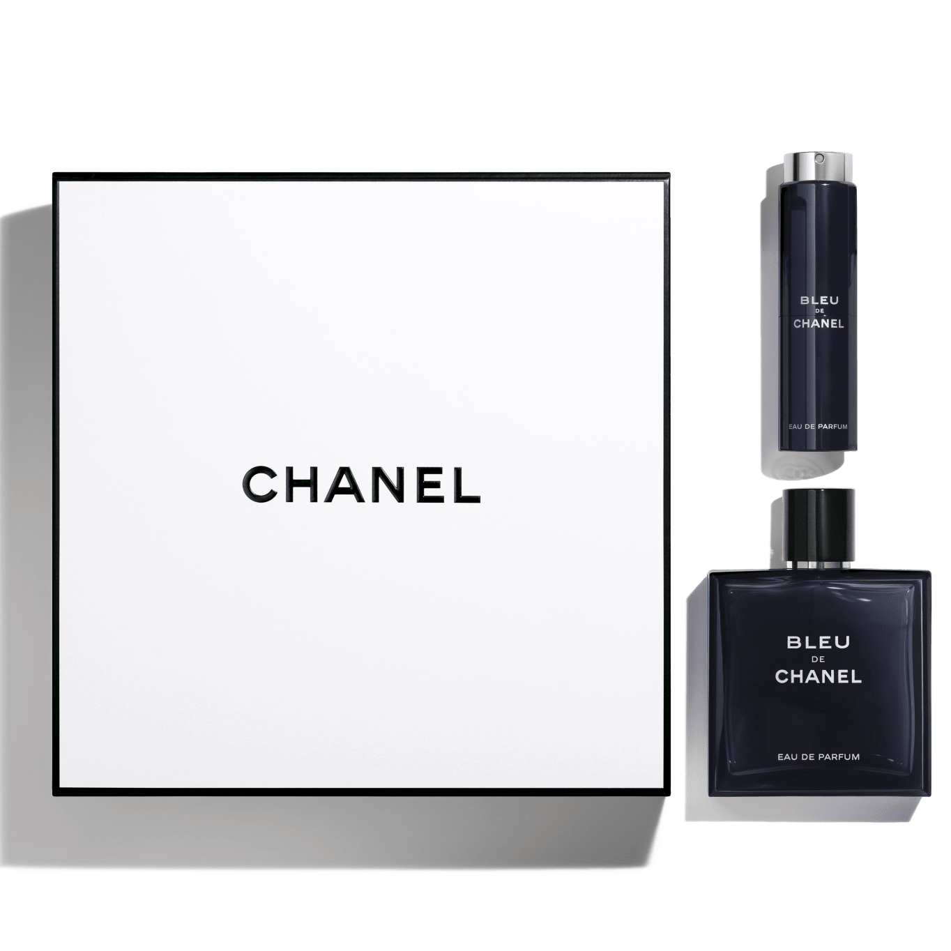 BLEU DE CHANEL 3.4 fl. oz. Eau de Parfum Twist and Spray Set 1 Piece CHANEL