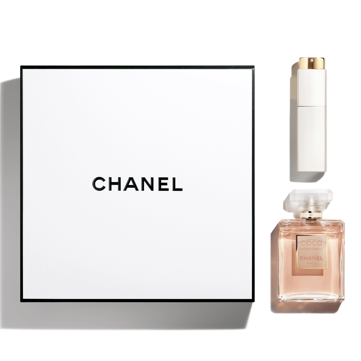 COCO MADEMOISELLE 3.4 fl. oz. Eau de Parfum Twist and Spray Set 1 Piece CHANEL