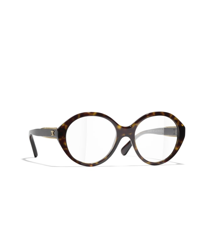 Optical Round Eyeglasses acetate Fashion CHANEL