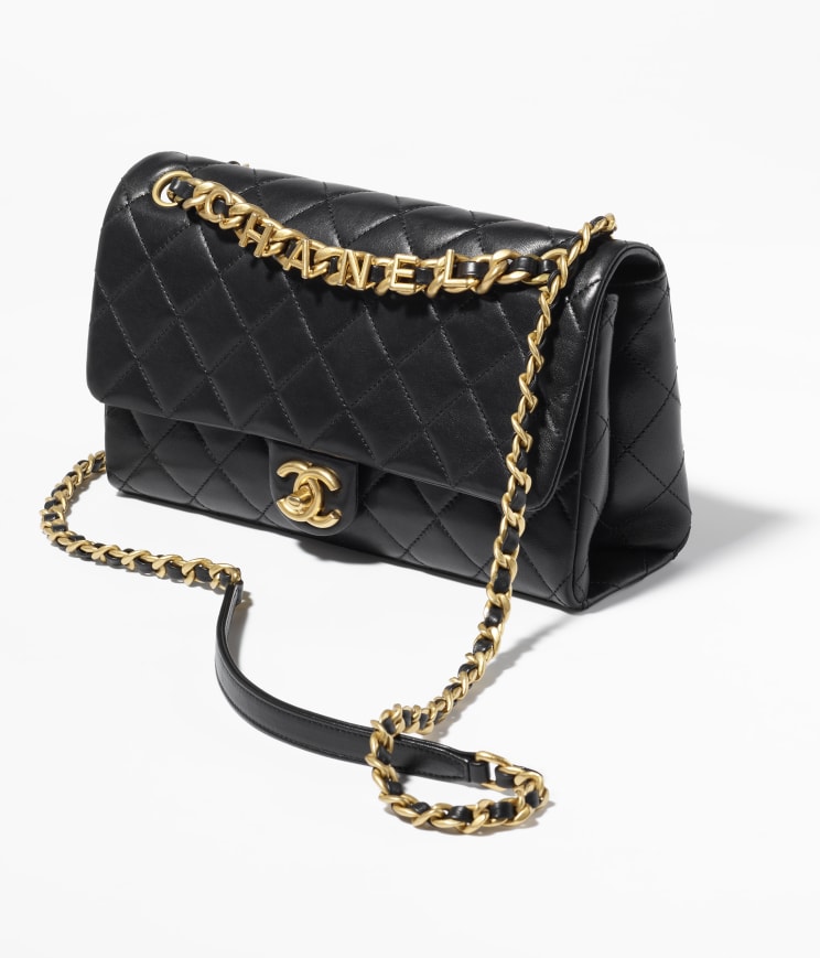 Túi Chanel Classic Handbag Lambskin White Gold Like Authentic #41 Túi Chanel Classic Handbag Lambskin White Gold Like Authentic