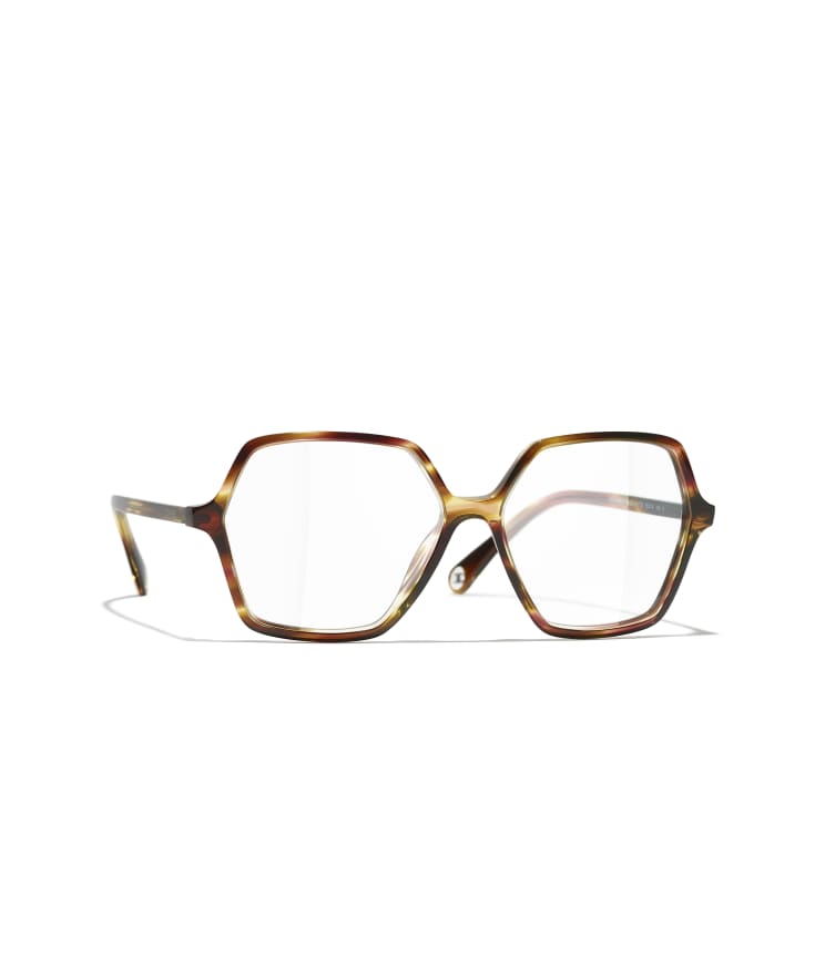 Eyeglasses: Square Eyeglasses, acetate — Fashion | CHANEL Eyeglasses: Square Eyeglasses, acetate — Fashion | CHANEL