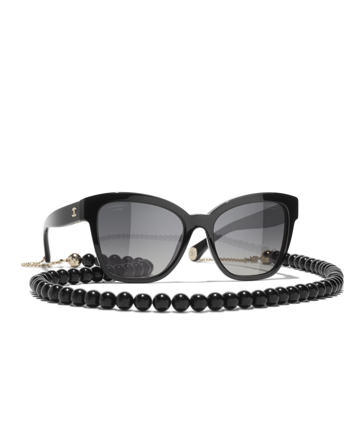 Sunglasses: Square Sunglasses, acetate — Fashion | CHANEL