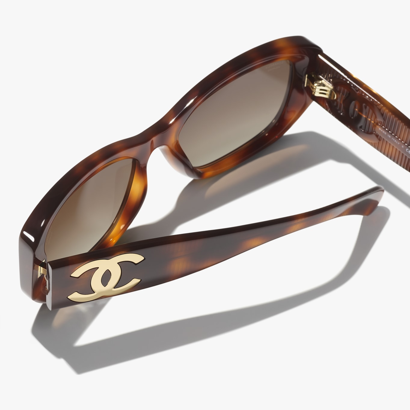 CHANEL Sunglasses: Rectangle Sunglasses, acetate — Fashion | CHANEL