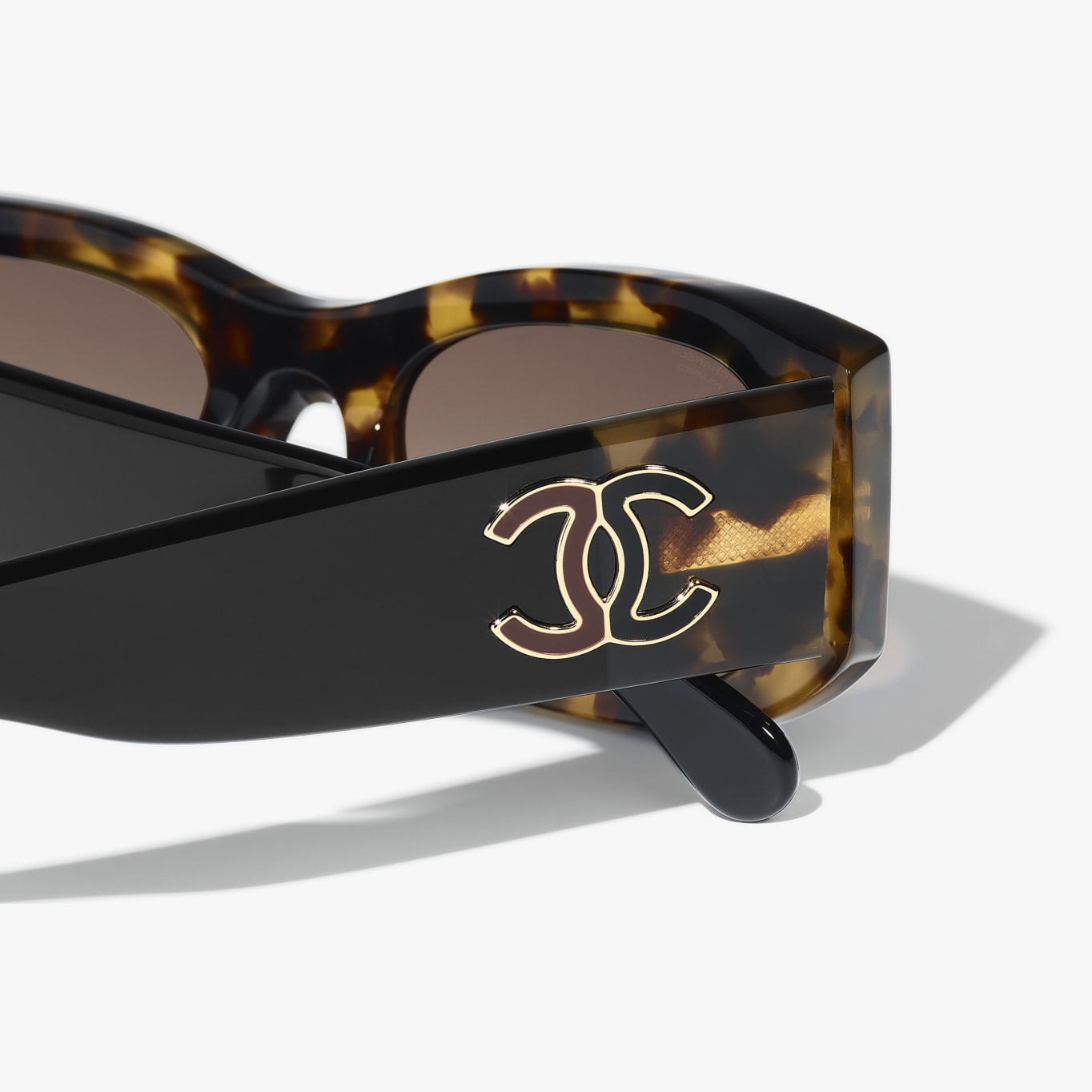 CHANEL Sunglasses: Rectangle Sunglasses, acetate — Fashion | CHANEL