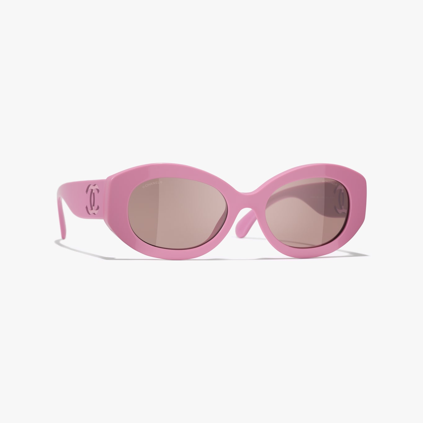 信頼も高い oval-sunglasses-pink-acetate- セット+コーデ