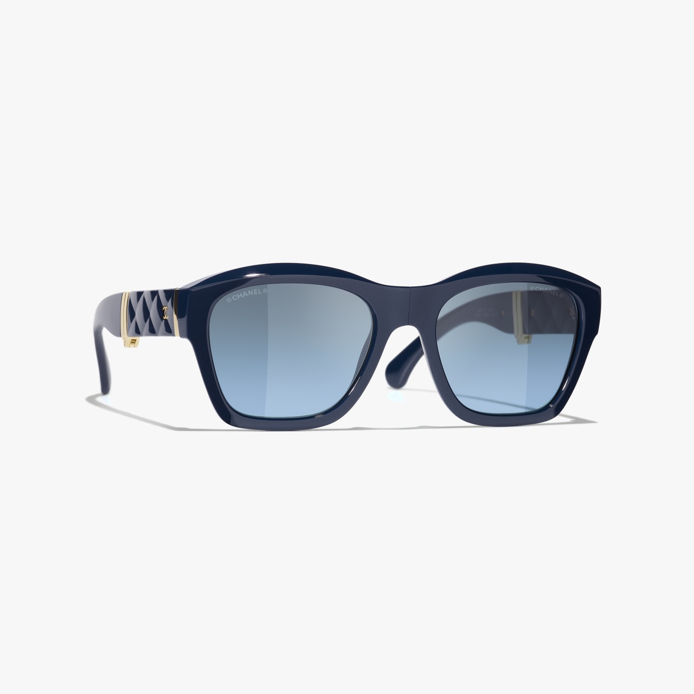【メーカー包装済】 square-sunglasses-dark-blue- 小物