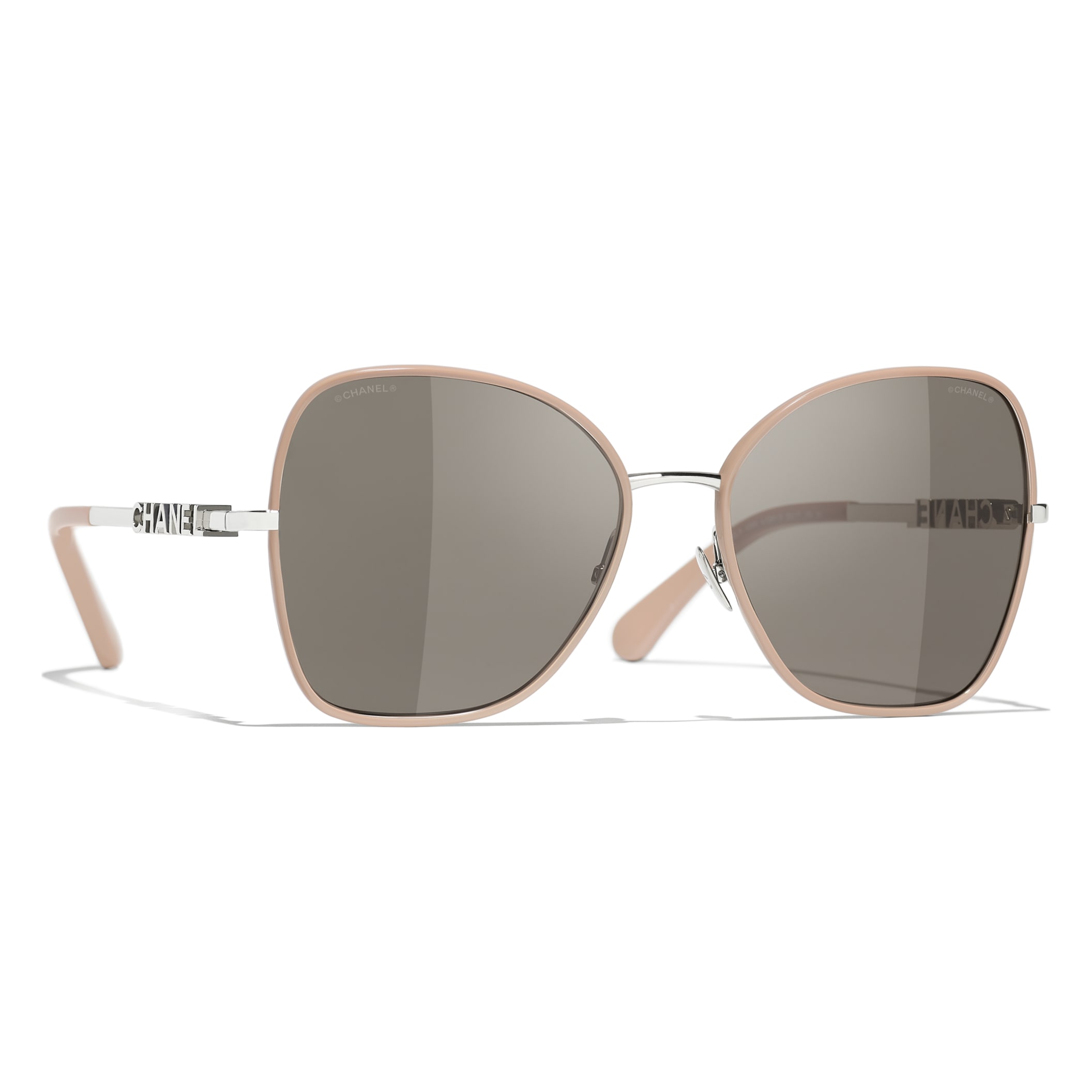 CHANEL Sunglasses Butterfly Sunglasses metal Fashion CHANEL