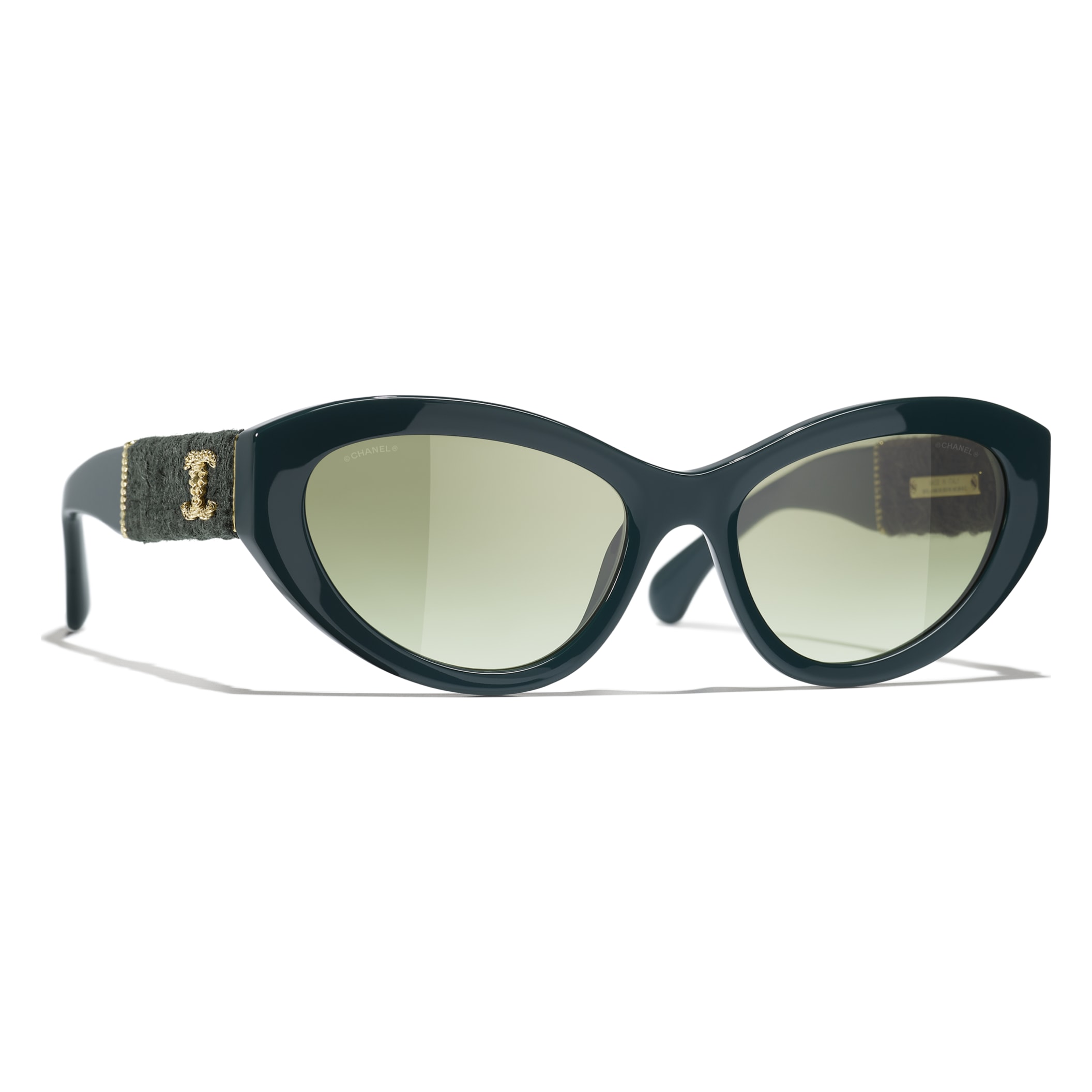 CHANEL Occhiali da sole Occhiali cat eye da sole acetato tweed 5513 Fashion CHANEL