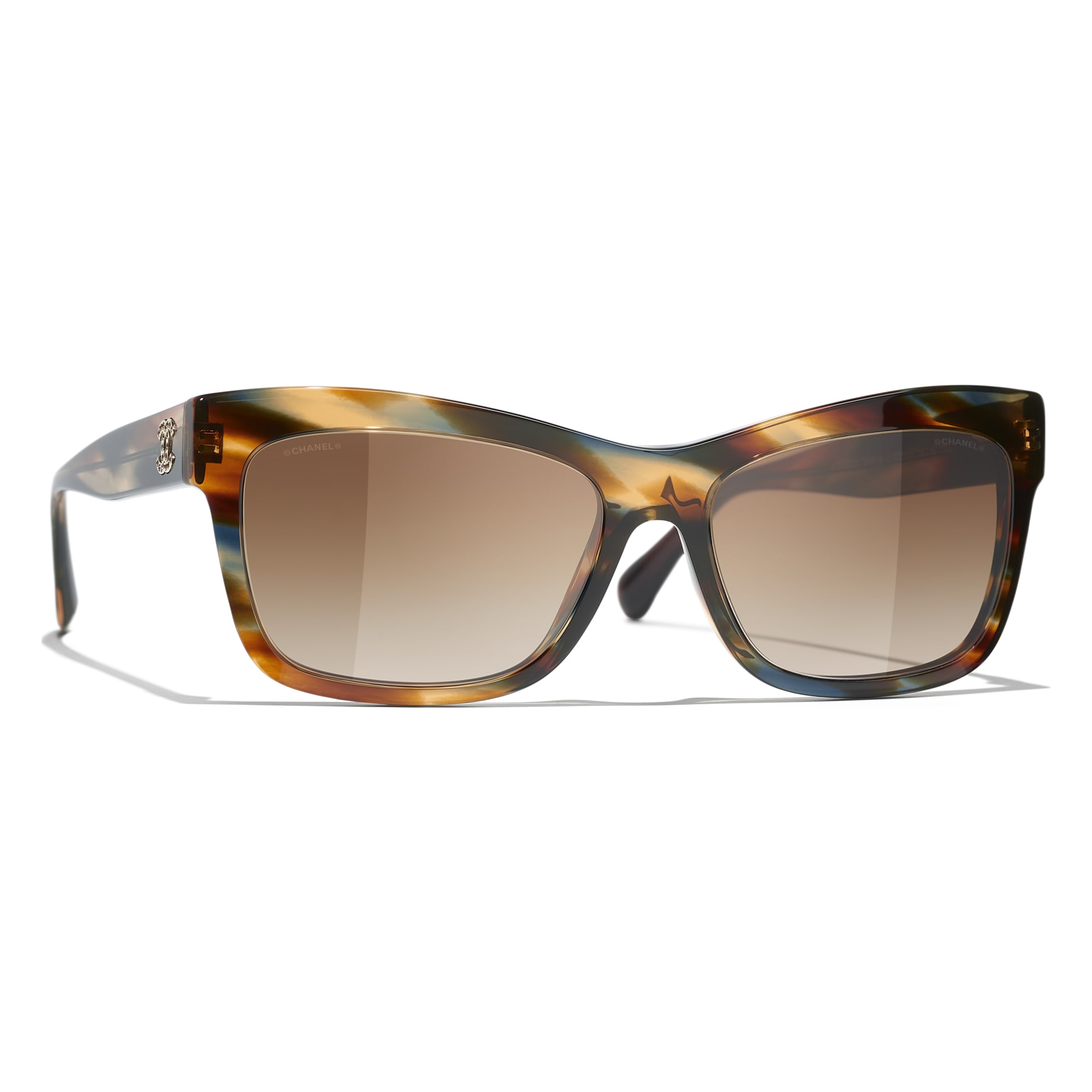 Chanel hot sale yellow sunglasses