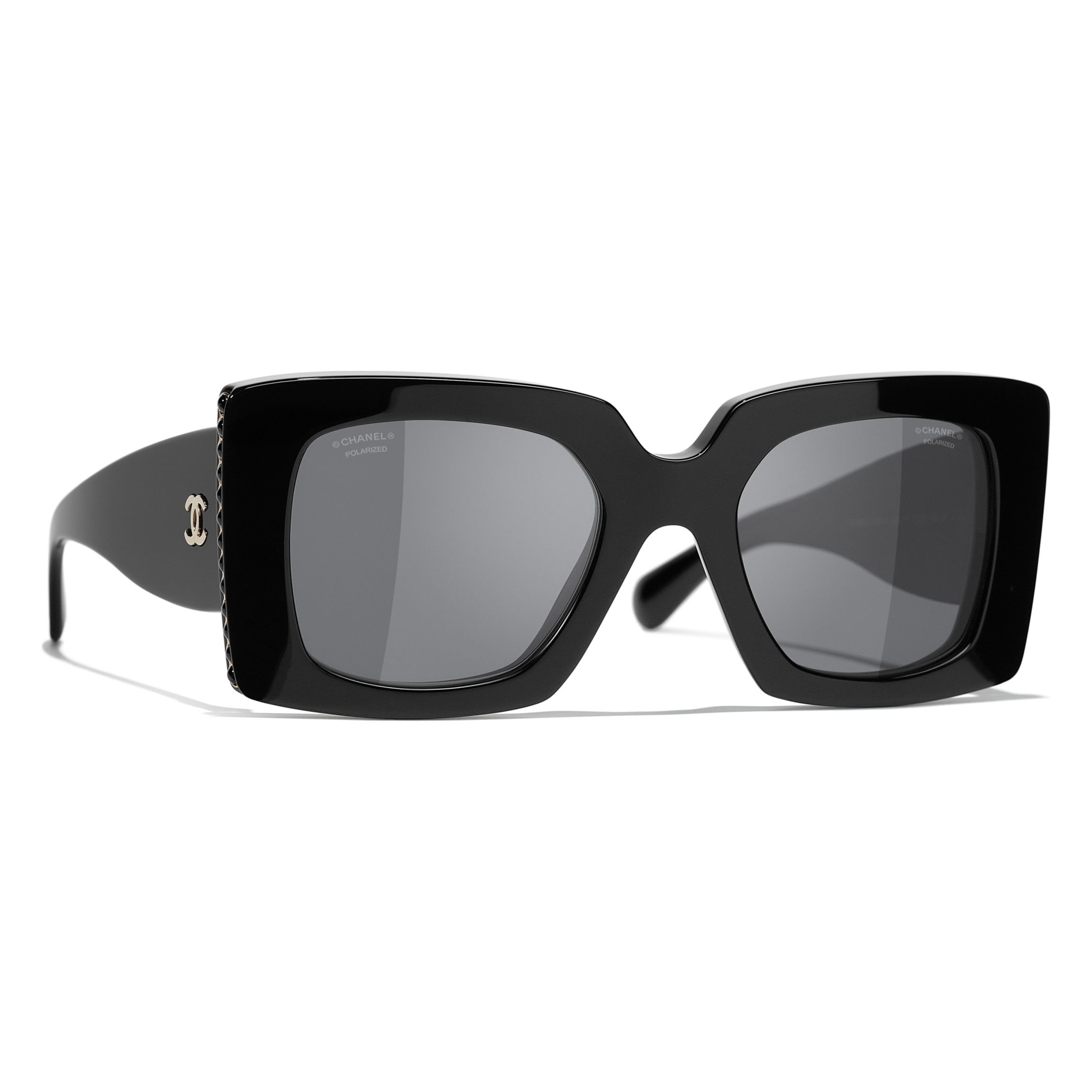 sprogfærdighed Shipley abort Sunglasses: Square Sunglasses, acetate & glass pearls — Fashion | CHANEL