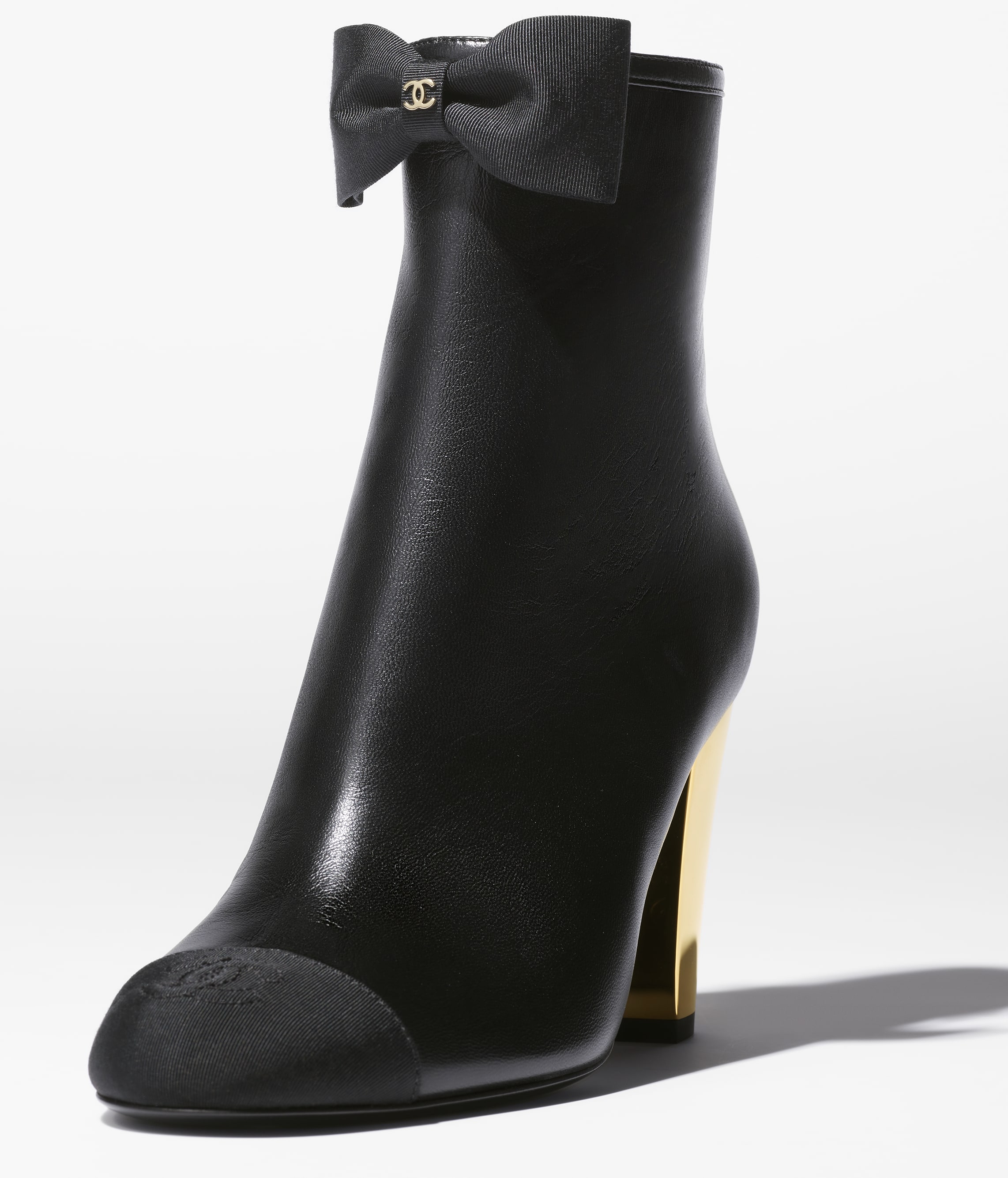 Chanel lambskin boots store