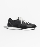 Zapatillas de deporte Piel de ternera y piel de ternera suave Negro y blanco - referencia: G46372B19848NAFGO