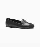 Chanel best sale black loafers