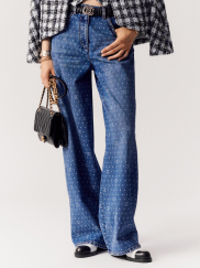Jeans Jeans Estampado, Azul & Bege Ref. P74501 V66048 NM678