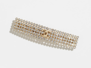 Hair Clip Metal & Diamantés, Gold & Crystal Ref. ABA869 B10744 NN563