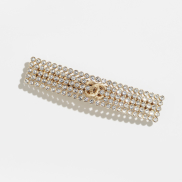 Hair Clip Metal & Diamantés, Gold & Crystal Ref. ABA869 B10744 NN563