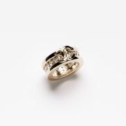 Ring Metal & Strass, Gold & Crystal Ref. ABB949 B14374 NS027