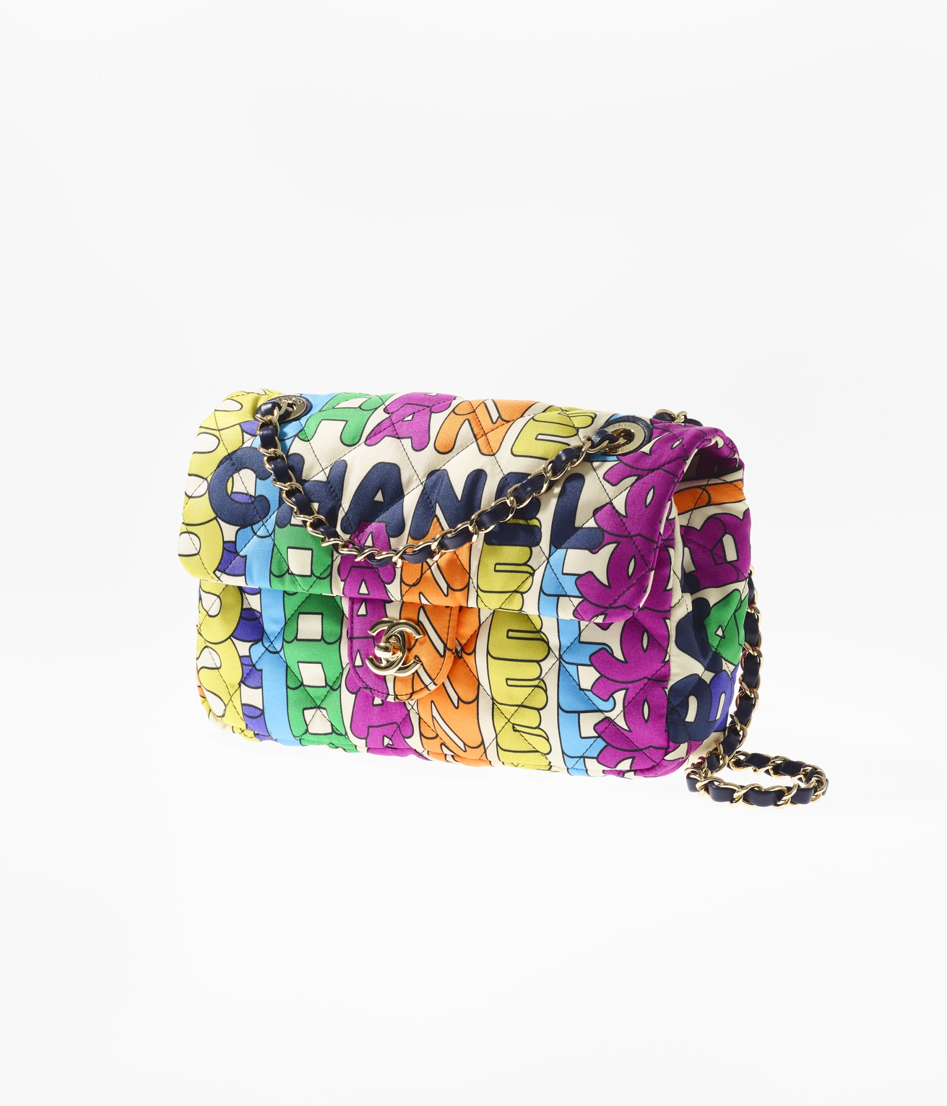 Multi colored chanel bag sales