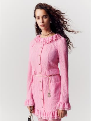 Dress Lace & Embroidered Flounces, Pink Ref. P74410 V65923 NM436