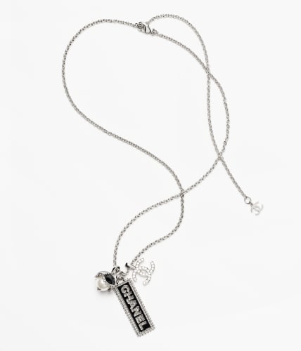 Chanel - Authenticated Coco Crush Necklace - Steel Silver for Women, Very Good Condition