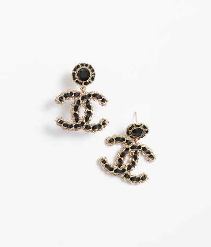 Earrings Chanel Gold in Metal  31975149