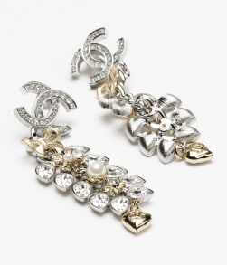 Chanel costume jewelry earrings hotsell