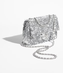Flap Bag Silvery - reference: AS4561B20410U0888