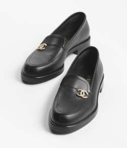 Chanel men's loafers deals