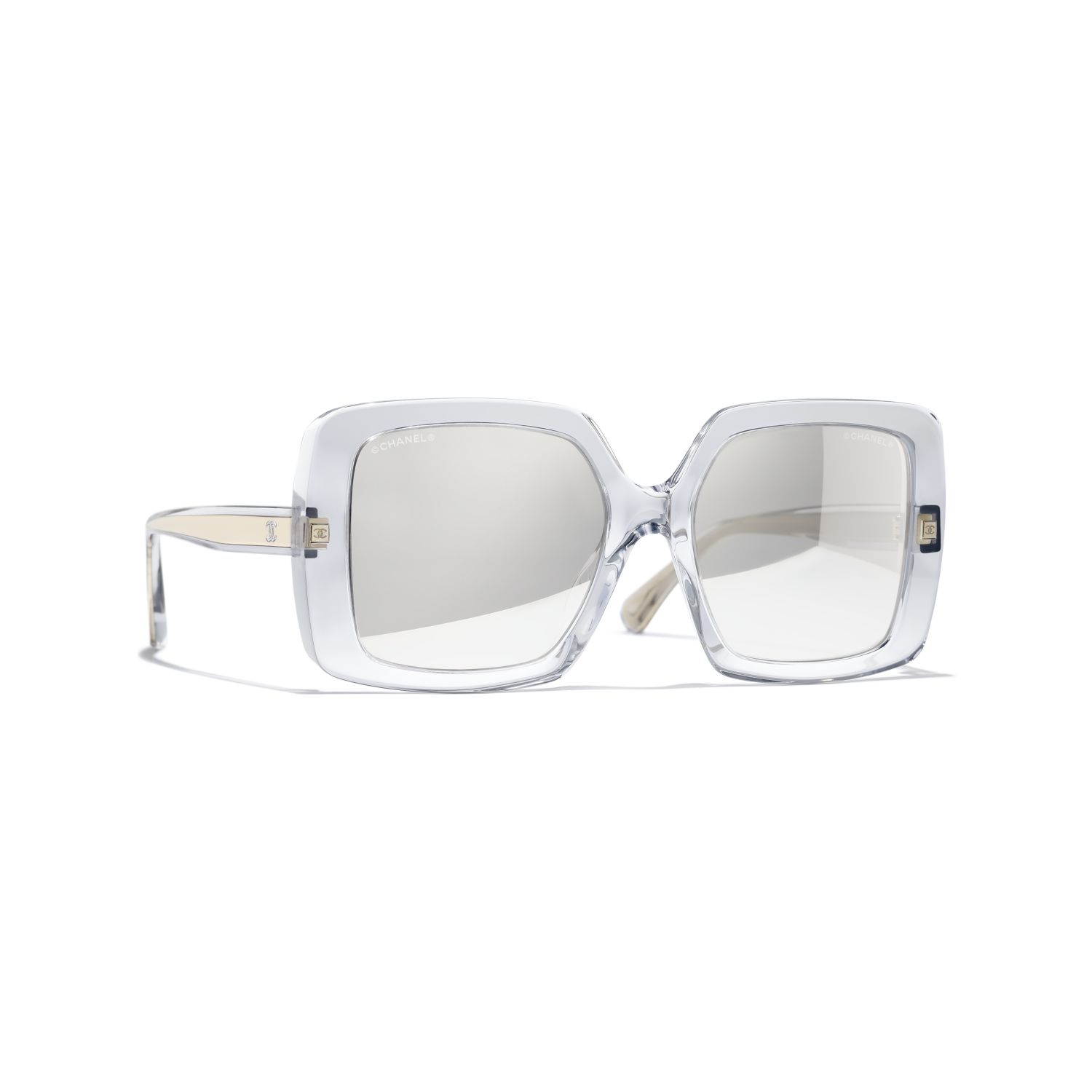 CHANEL Okulary przeciwsłoneczne kwadratowe