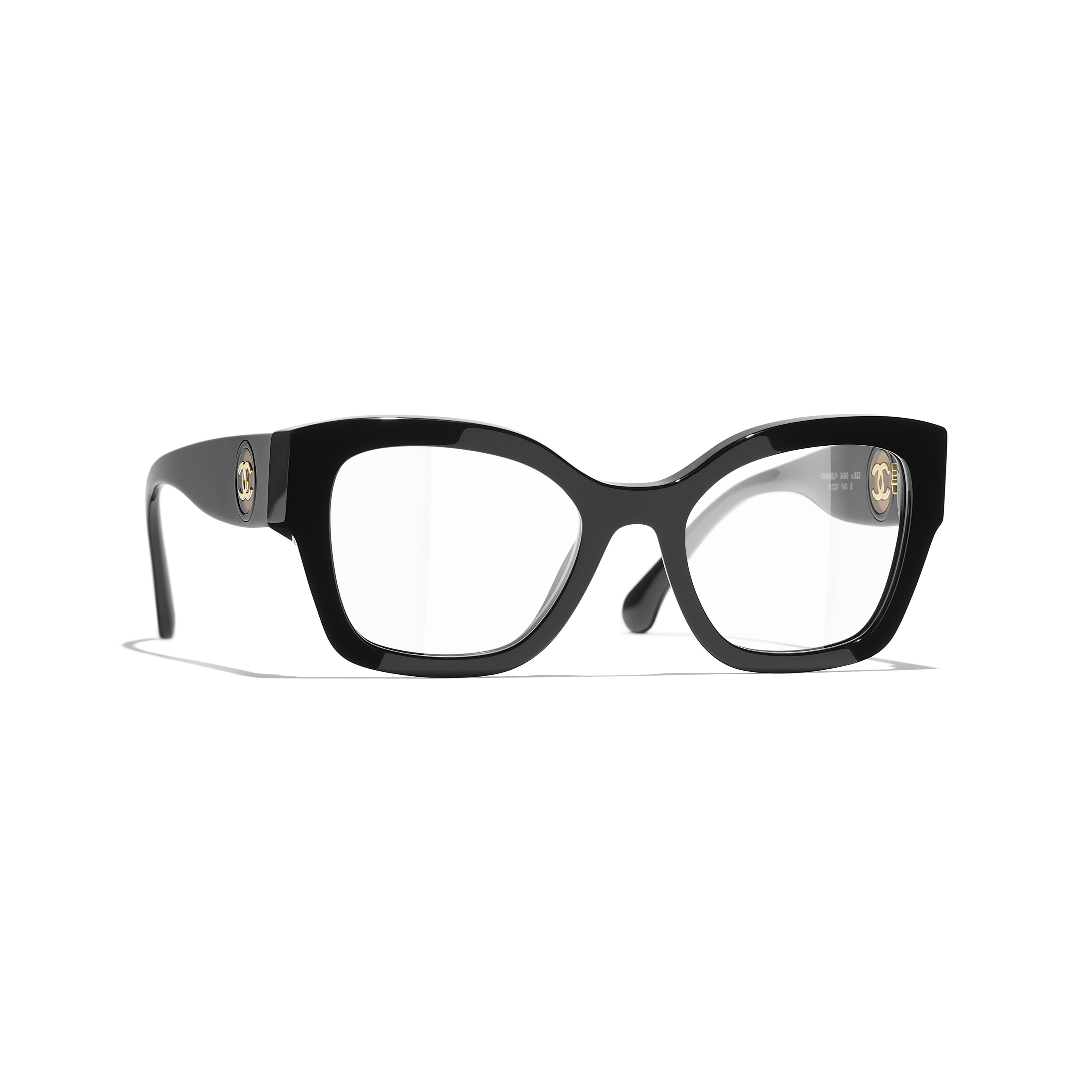 Butterfly Eyeglasses Acetate black - packshot default