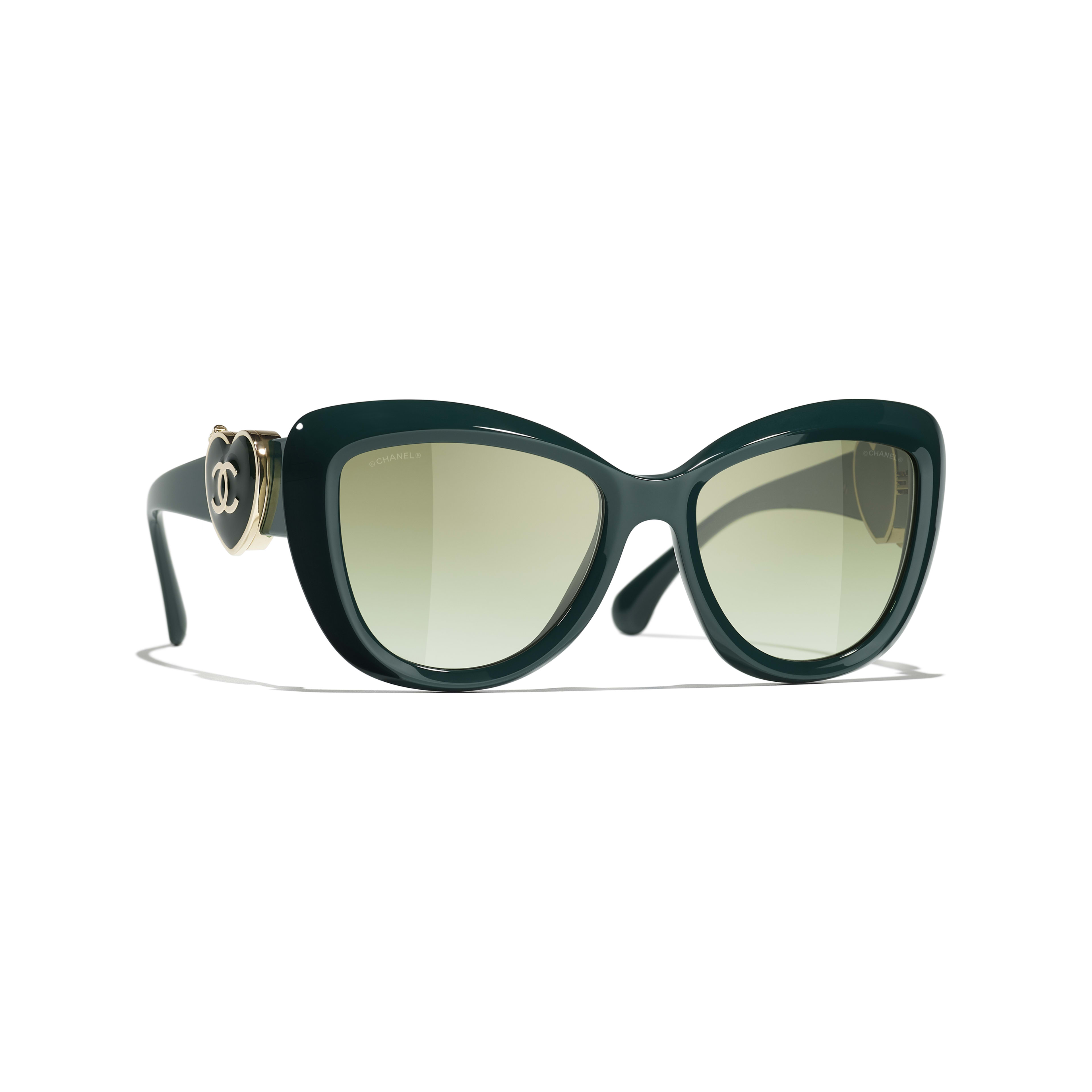 Sunglasses: Butterfly Sunglasses, acetate — Fashion | CHANEL