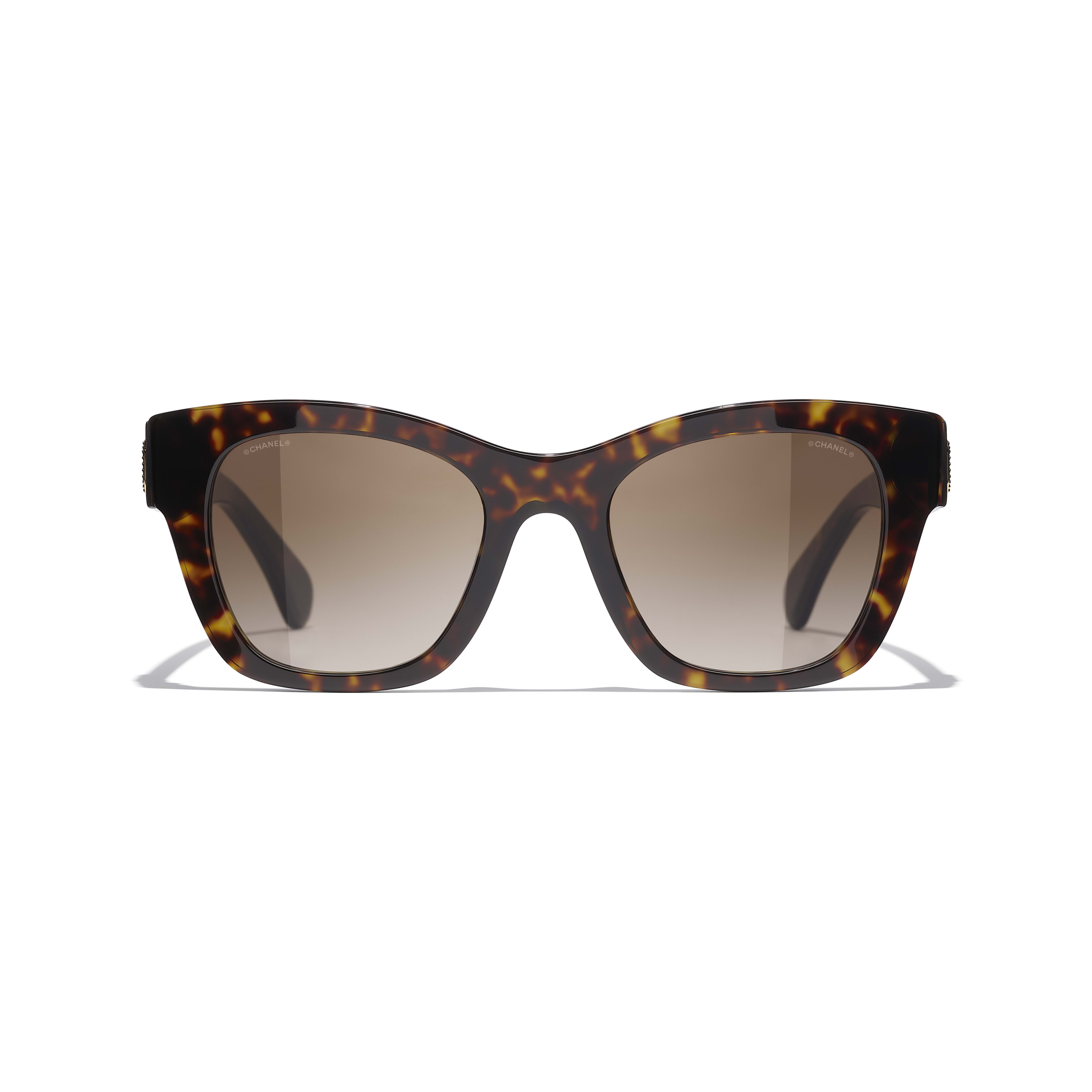 Sunglasses: Square Sunglasses, acetate — Fashion