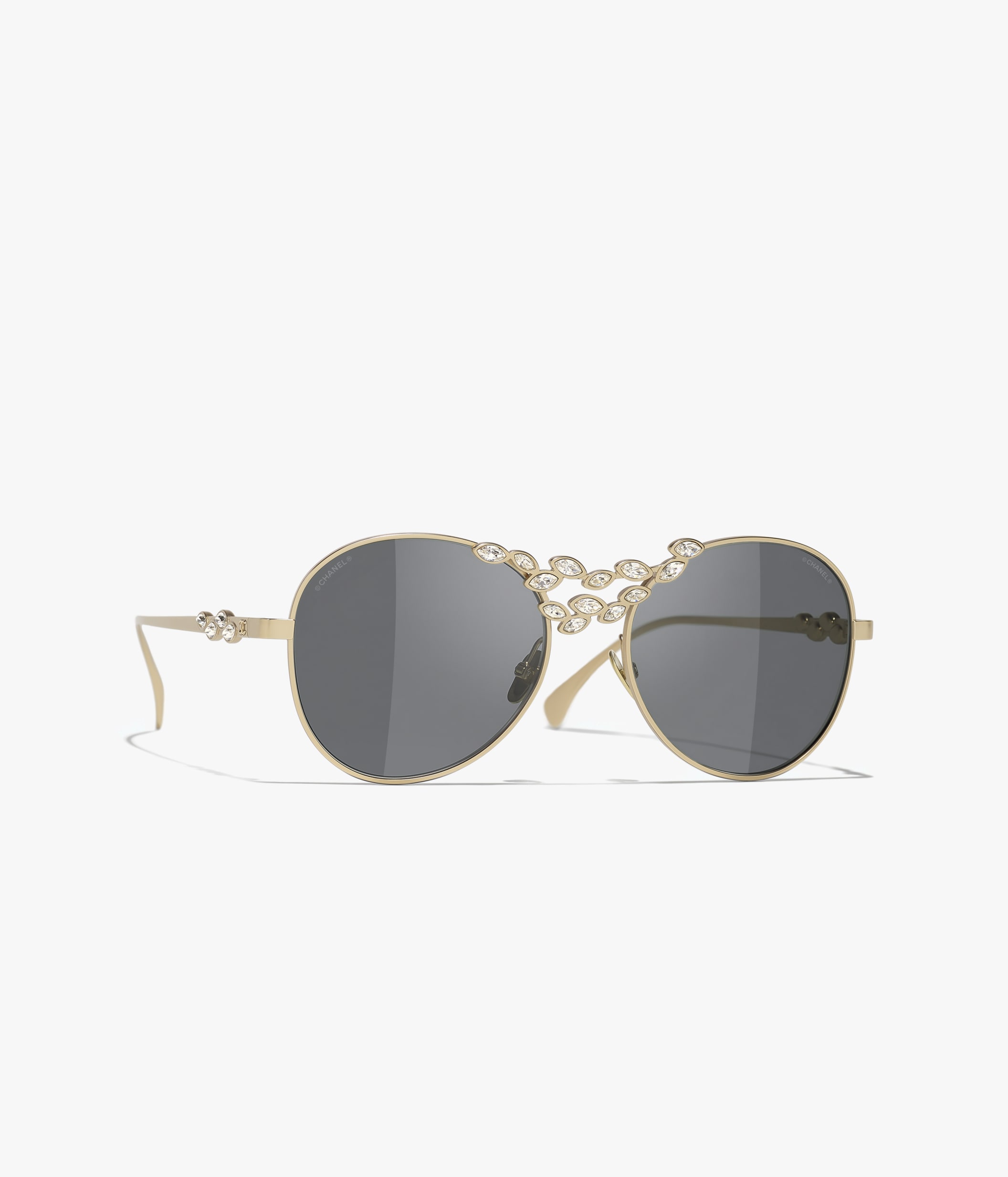 Chanel best sale aviator glasses