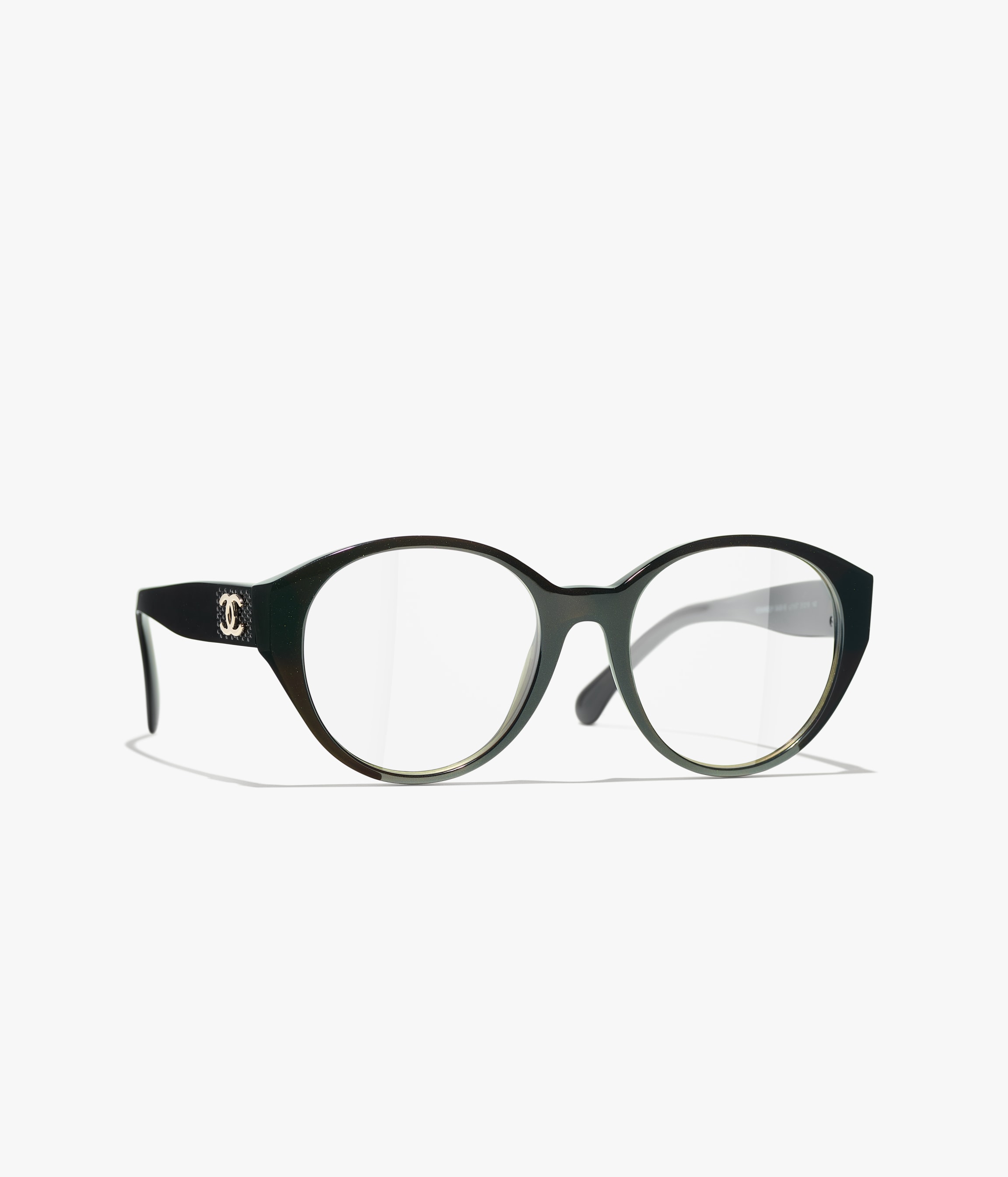 Gafas para graduar: Gafas redondas, metal — | CHANEL