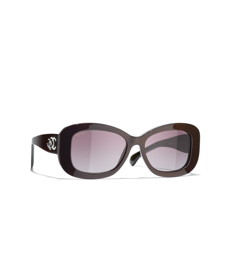 chanel rectangle sunglasses
