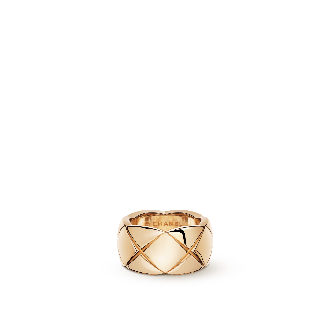 Coco Crush Ring BEIGE GOLD - J10818 | CHANEL