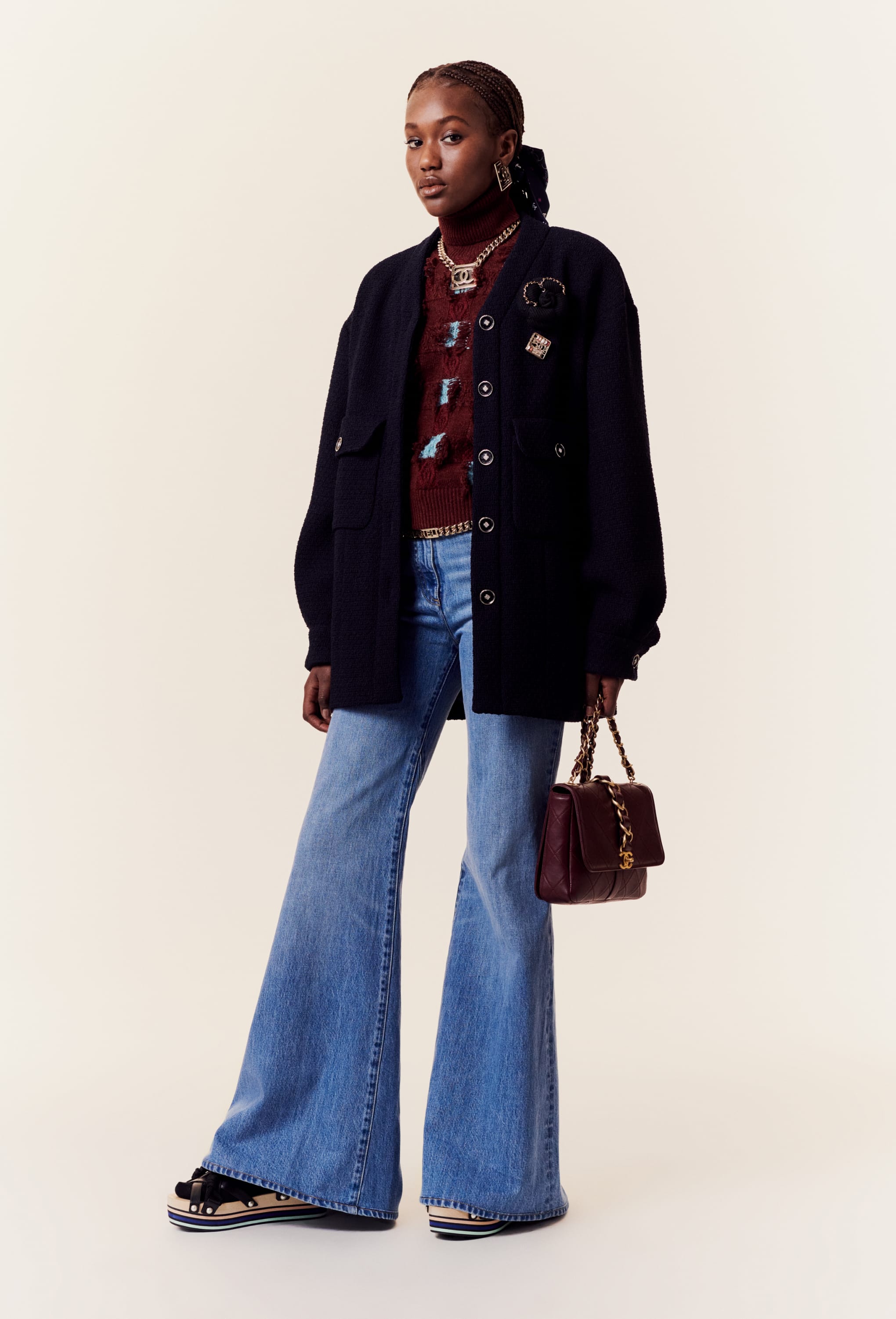 Jeans - Denim, blue — Fashion | CHANEL