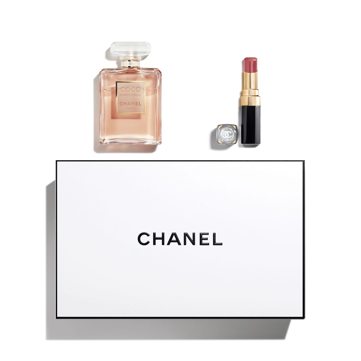 CHANEL DIE COCO ESSENTIALS Coco Mademoiselle Eau De Parfum Und Rouge Coco Flash 82 Live 1 Piece - Lippenstifte - Make-up